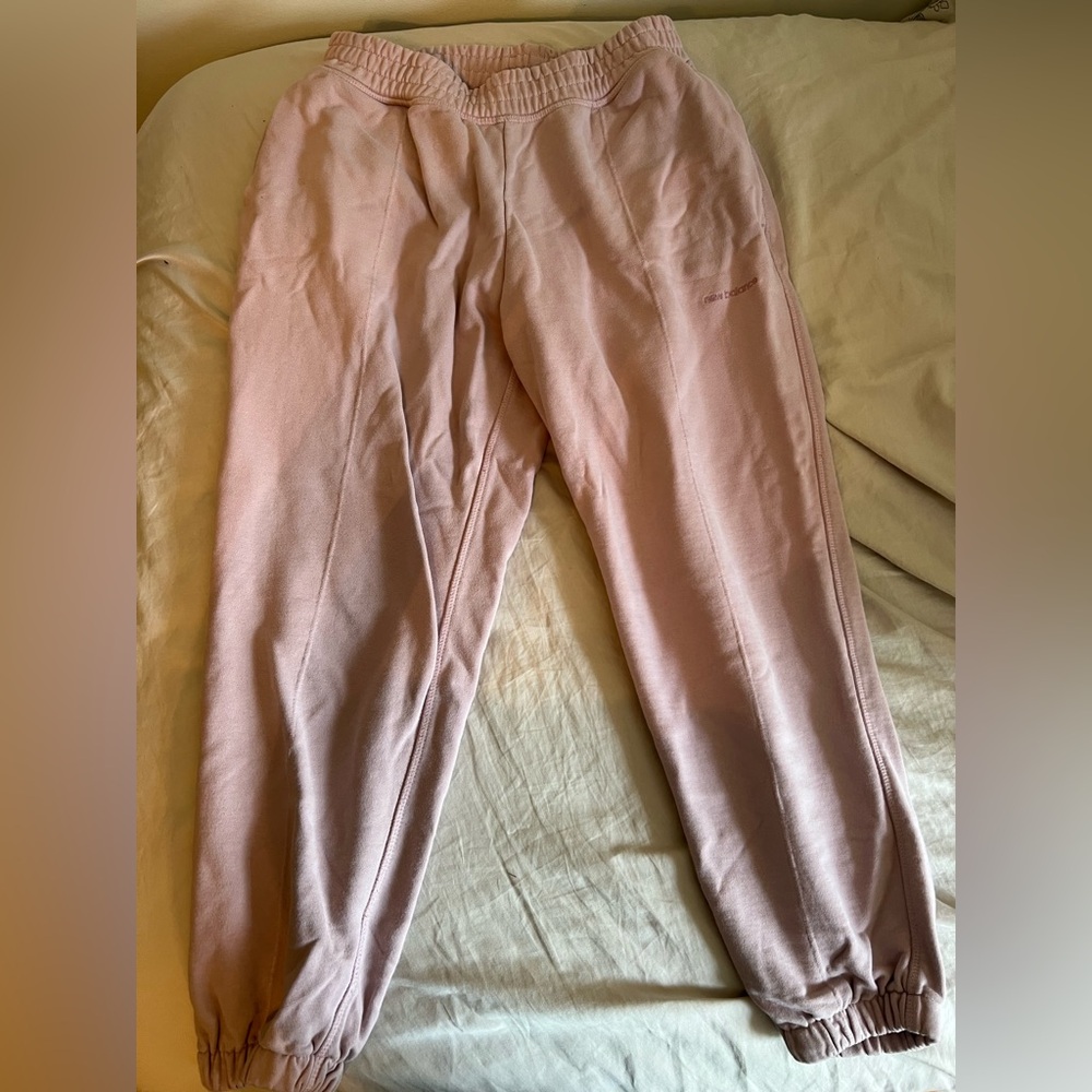 New Balance Pink Jogger Sweatpants Size Small
